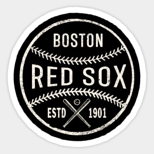 Vintage Boston Red Sox 2 by Buck Tee Sticker